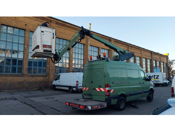 Platform udara yang dipasang di truk MERCEDES-BENZ Sprinter 515