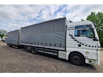 Truk dengan terpal samping MAN TGX