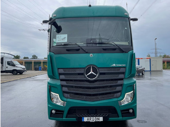 Truk dengan terpal samping Mercedes-Benz Actros 1845 Pritsche+Plane/Retarder/MirrorCams: gambar 2