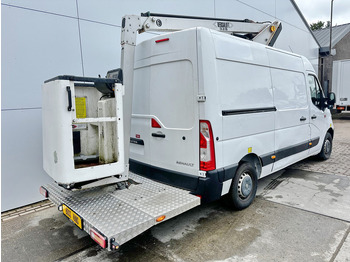 Van pengiriman Renault Master T35 2.3 dCi L2H2 Hoogwerker Hubarbeitsbühne Aerial Lift Truck 12,5 Meter Versalift Airco Cruise Control Trekhaa: gambar 3