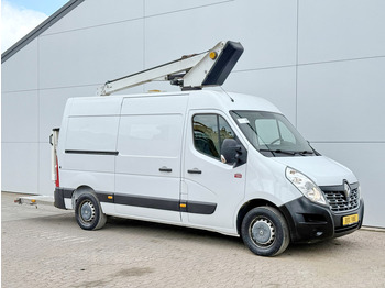 Van pengiriman Renault Master T35 2.3 dCi L2H2 Hoogwerker Hubarbeitsbühne Aerial Lift Truck 12,5 Meter Versalift Airco Cruise Control Trekhaa: gambar 4