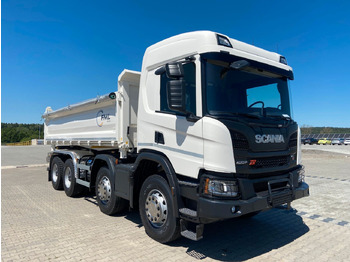 Truk jungkit SCANIA P 420