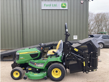 Mesin pemotong rumput baru John Deere X950R ride on cut and collect mower: gambar 2