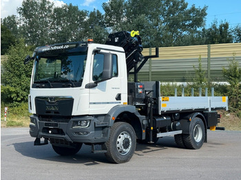 Truk derek MAN TGM 18.320 4x4 Hiab 228-4 Kran: gambar 2