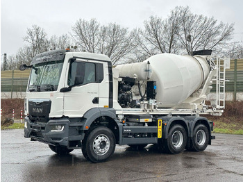 Hook lift, Truk derek MAN TGS 33.440 6x4 Euro6e Abroller + Fahrmischer: gambar 3