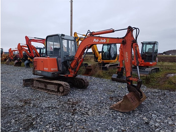 Ekskavator mini Pel-Job EB406 rautateloilla. Kolme kauhaa: gambar 3 Ekskavator mini Pel-Job EB406 rautateloilla. Kolme kauhaa: gambar 3