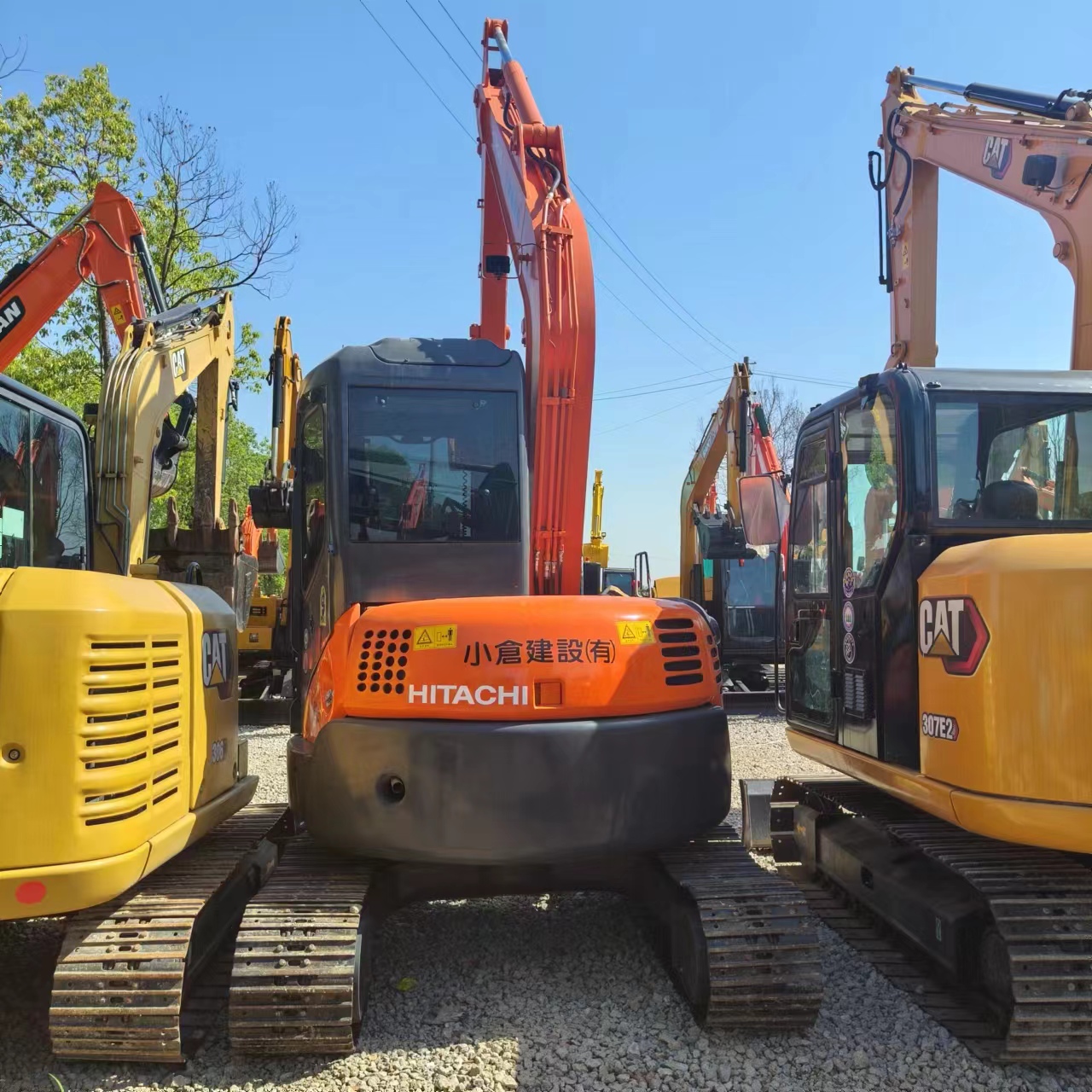 Ekskavator mini HITACHI ZX 55: gambar 3