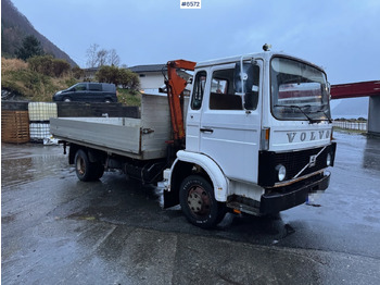 Truk flatbed, Truk derek 1980 Volvo F408 Turbo 6 4x2 w/ crane: gambar 2 Truk flatbed, Truk derek 1980 Volvo F408 Turbo 6 4x2 w/ crane: gambar 2