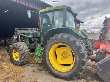 Traktor 1998 John Deere 6506 4x4 w/ Front loader: gambar 3