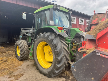 Traktor 1998 John Deere 6506 4x4 w/ Front loader: gambar 4