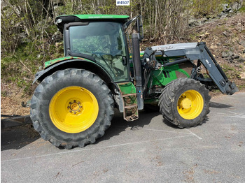Traktor 2012 John Deere 6140R w/ front loader: gambar 2