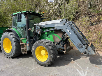 Traktor 2012 John Deere 6140R w/ front loader: gambar 4