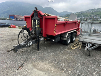 Trailer jungkit pertanian/ Tempat sampah