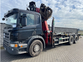 Hook lift, Truk derek Scania P 400 6X2 Hakowiec Skibicki HDS GRACO: gambar 2 Hook lift, Truk derek Scania P 400 6X2 Hakowiec Skibicki HDS GRACO: gambar 2