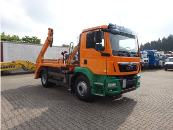Truk skip loader MAN 18.340 TGM MEILLER Absetzkipper 4x2: gambar 2