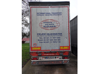 Semi-trailer dengan terpal samping SCHWARZMÜLLER