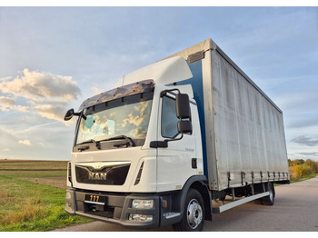 Truk dengan terpal samping MAN TGL 12.250