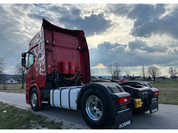 Tractor head Scania R450 FULL ADR RETARDER ALUFELGI z Niemiec od jedynego właściciela ! HYDRAULIKA spod beczki spożywczej ! / do wywrotu ruchomej podłogi beczki TOP TOP TOP OKAZJA: gambar 3