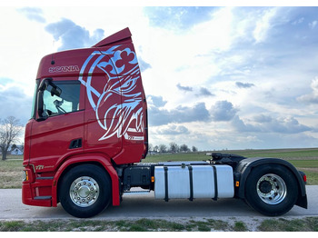 Tractor head Scania R450 FULL ADR RETARDER ALUFELGI z Niemiec od jedynego właściciela ! HYDRAULIKA spod beczki spożywczej ! / do wywrotu ruchomej podłogi beczki TOP TOP TOP OKAZJA: gambar 2