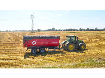 Trailer pertanian baru Metal-Fach Przyczepa skorupowa tandem T935/2 – 16t: gambar 2