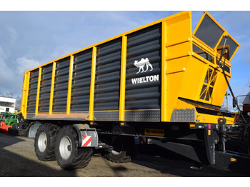 Trailer jungkit pertanian/ Tempat sampah