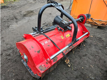Mesin pemotong chopper/ Mulcher Mulchgerät 160cm Mulchmäher Frontmulchgerät Mulcher Querverschiebung Traktor Kleintraktor Iseki Kubota Seppi: gambar 3