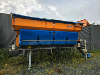 Penyebar pasir/ Garam Schmidt Stratos S80 8m3 Salzstreuer Salzsilo Aufbaustreuer LKW Winterdienst Küpper-Weisser: gambar 2