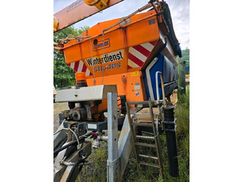 Penyebar pasir/ Garam Schmidt Stratos S80 8m3 Salzstreuer Salzsilo Aufbaustreuer LKW Winterdienst Küpper-Weisser: gambar 4