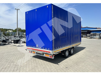 Trailer dengan terpal samping