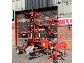 Tedder/ Menyapu Kuhn GF 8501T Tedder Schudder Kreiselheuer weidebouwmachines: gambar 2