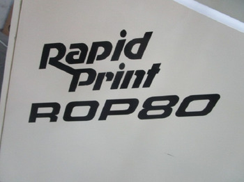 Leasing  HUBSTANZE RAPID PRINT ROP80 MIT PRÄGEEINHEIT VON OBEN UND UNTEN HUBSTANZE RAPID PRINT ROP80 MIT PRÄGEEINHEIT VON OBEN UND UNTEN: gambar 5