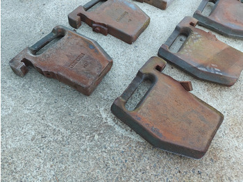 Peralatan pertanian ZETOR Etupainosarja 8kpl: gambar 2