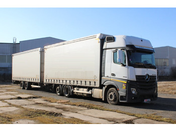 Truk dengan terpal samping MERCEDES-BENZ Actros 2542
