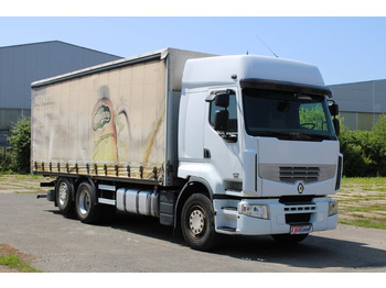 Truk dengan terpal samping RENAULT Premium 450