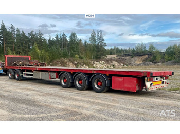 Trailer flatbed NTM 5-akselinen Lavaperävaunu: gambar 4