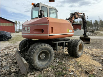 Ekskavator roda Wheeled excavator Atlas 1004 with attachments: gambar 4