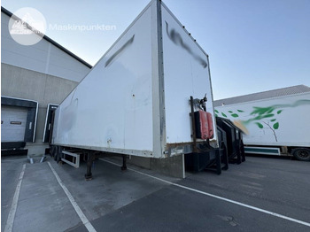 Semi-trailer kotak tertutup HRD