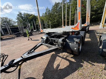 Trailer pengangkut kayu