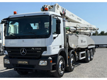 Truk pompa beton MERCEDES-BENZ Actros 4141