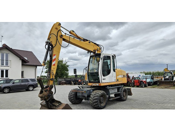 Ekskavator roda Koparka kołowa Liebherr A314 Litronic 9350 h 4 łyżki kołówka: gambar 2