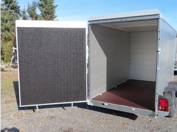 Trailer kotak tertutup Böckmann PKW Anhänger Alu Koffer KT-AL 3015/20 M F Rampe/Tür: gambar 4