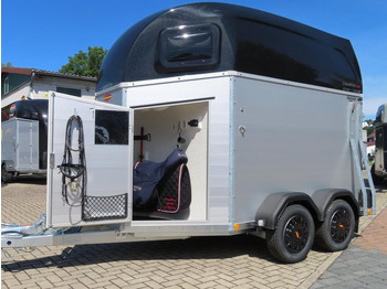 Trailer pengangkut kuda Böckmann Pferdeanhänger Champion Esprit Flügeltür Sattelkammer: gambar 4