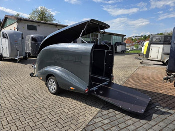 Trailer sepeda motor PKW Anhänger Motorrad Geschlossen Kofferanhänger 1000kg 100km/h: gambar 5