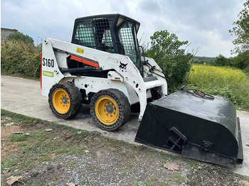 Skid steer USED BOBCAT S160 Skid-steer Loader with Very Good Performance Is for Sale at a Low Price.: gambar 2