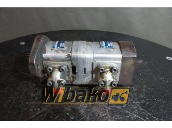 Pompa hidrolik untuk Peralatan konstruksi Gear pump Kracht KP1/11L10UXOC4NL1/190: gambar 3