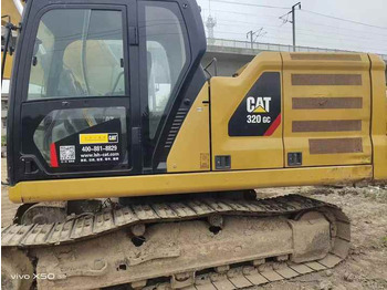 Ekskavator perayap Used Digger CAT 320GC Construction Machinery Construction Digger Used CAT 320GC Cheap Excavator: gambar 3