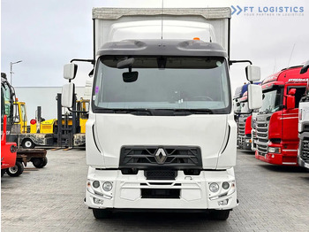 Truk dengan terpal samping Renault Midlum 250 Renault D 250 / AUTOMATIC / 4X2 / 18 PALLETS / TAIL LIFT / SIDE BOARDS / curtainsider truck: gambar 3