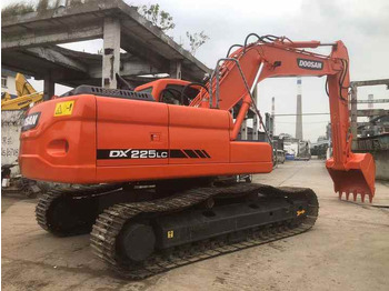 Ekskavator perayap Used Excavator Doosan DX225LC Excavators Mini Equipment Earth Moving Machinery Doosan Digger Excavator for Sale: gambar 2