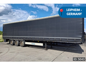 Semi-trailer dengan terpal samping KRONE SD