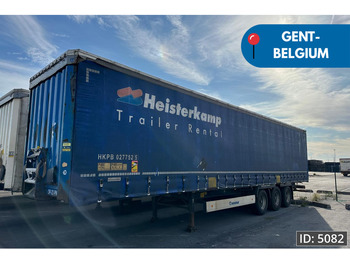 Semi-trailer dengan terpal samping KRONE SD
